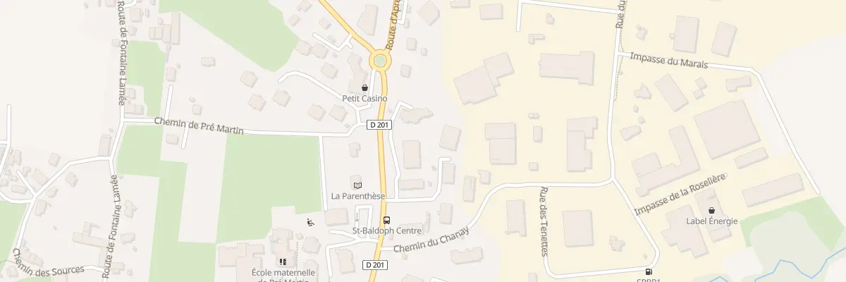 Plan du 29 Che de Pré Rond à Saint-Baldoph