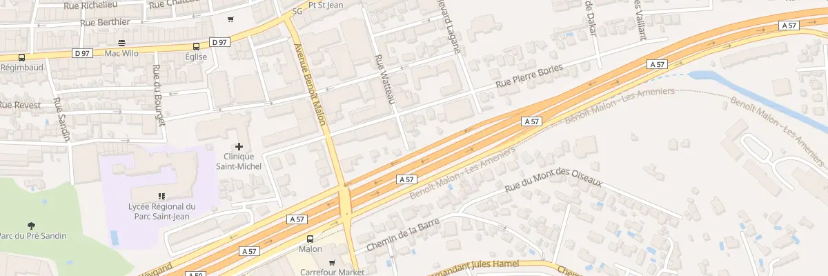 Plan du 167 Rue Watteau à Toulon