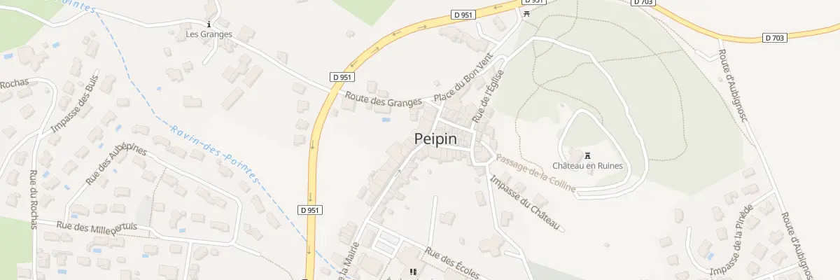 Plan du 25 Grand Rue à Peipin