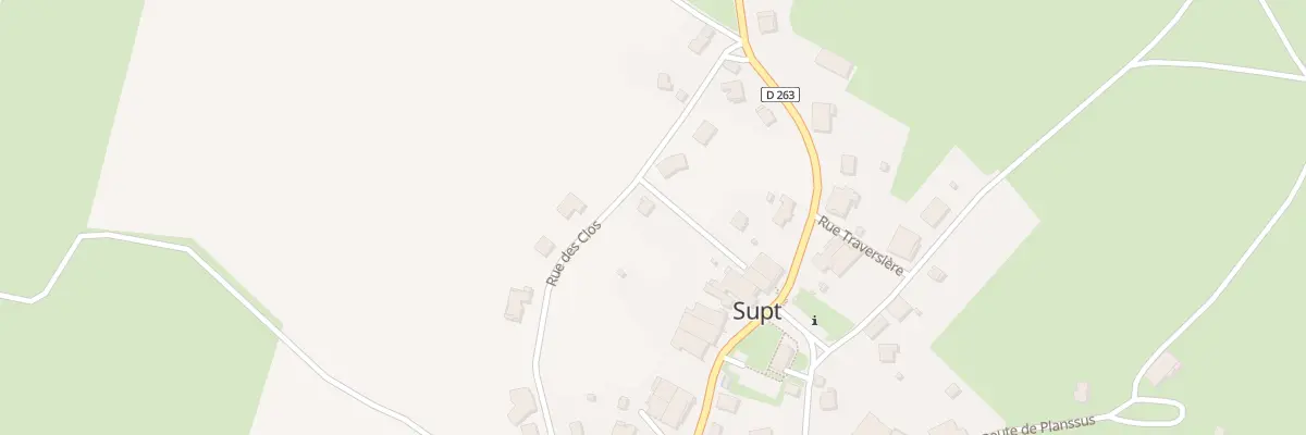 Plan du 24 Rue des Clos à Supt