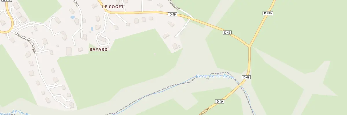 Plan du 540 Rte de Pugny à Trévignin