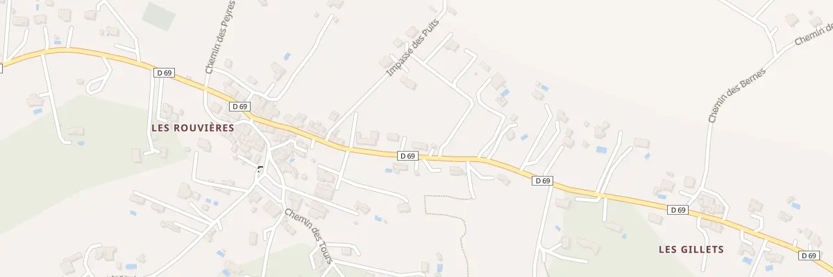 Plan du 407 Rue du Felibrige à Saint-Julien