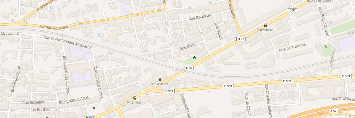 Plan du 8 Bd Abbe Duploye à Toulon