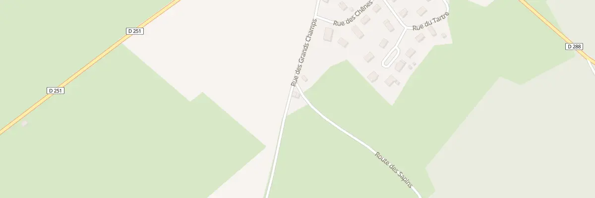 Plan du 5027 Rue des Grands Champs à Chapois