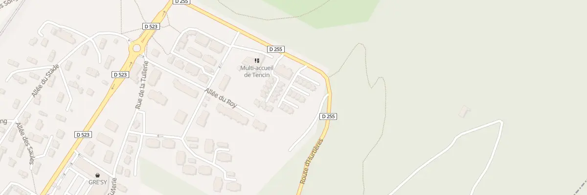 Plan du 223 Rte d’Hurtieres à Tencin