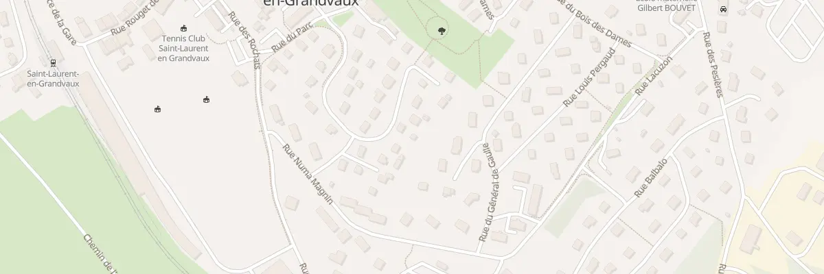 Plan du 24 Rue Ernest Bouvet à Saint-Laurent-en-Grandvaux