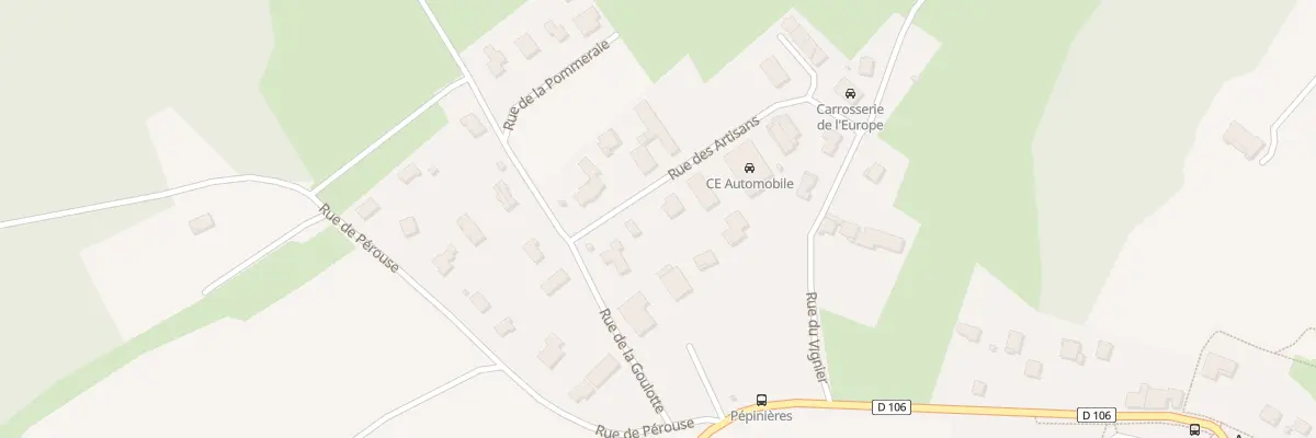 Plan du 4 Rue des Artisans à Avanne-Aveney