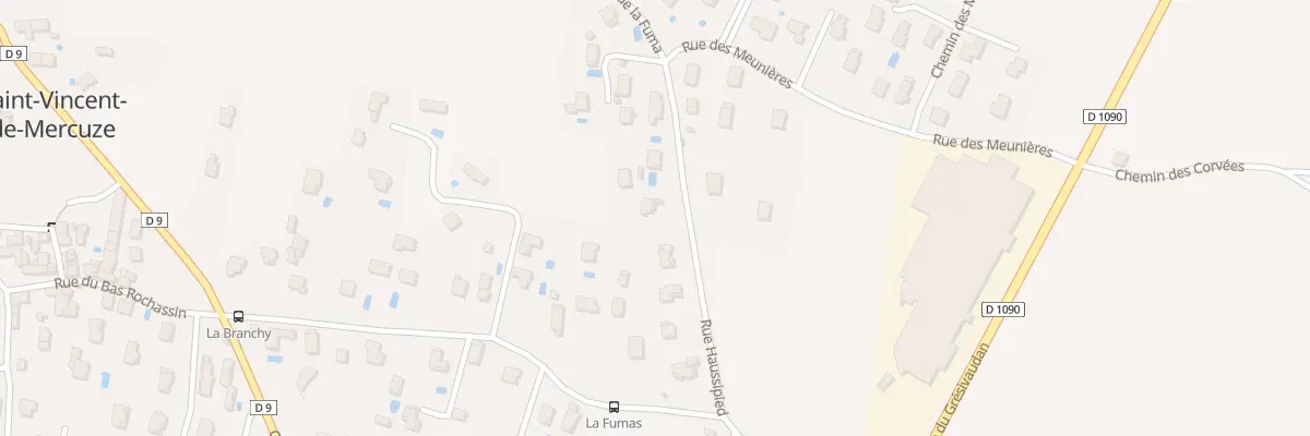 Plan du 124 Rue Haussipied à Saint-Vincent-de-Mercuze