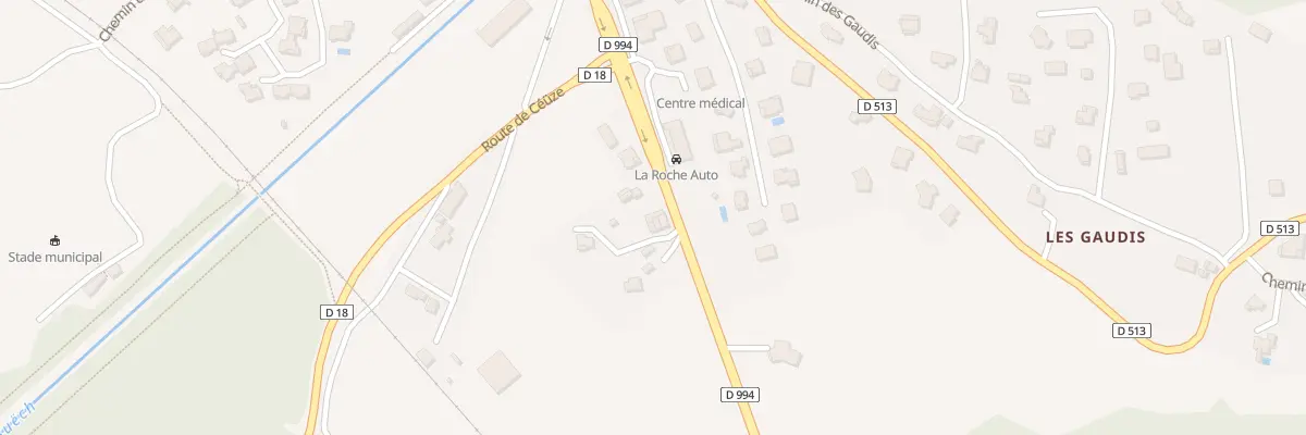 Plan du 233 Rte de Gap à La Roche-des-Arnauds