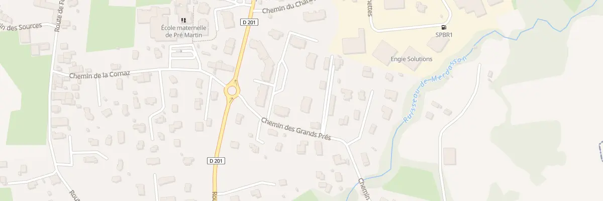 Plan du 38 All de l’Espinier à Saint-Baldoph