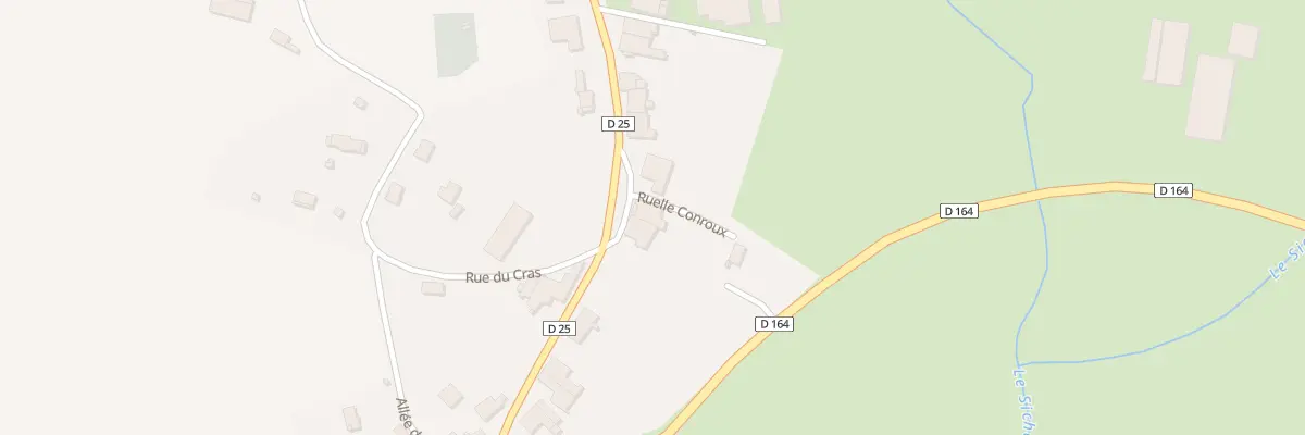 Plan du 200 Rue Principale à Provenchères-lès-Darney