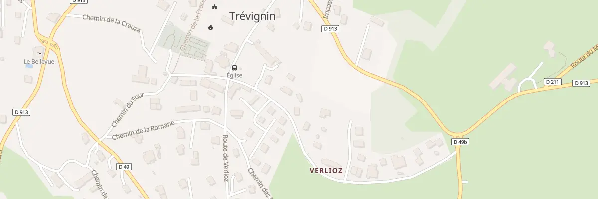 Plan du 115 Che des Moliers à Trévignin