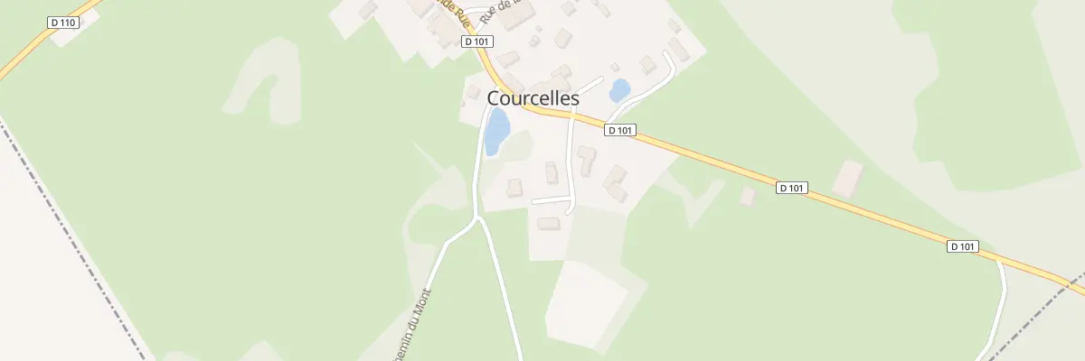 Plan de Vc Pres de l’Etang à Courcelles