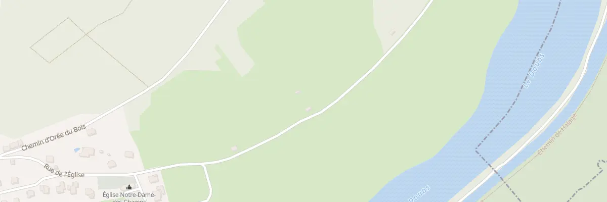 Plan du 5021 Rue de l’Eglise à Rancenay