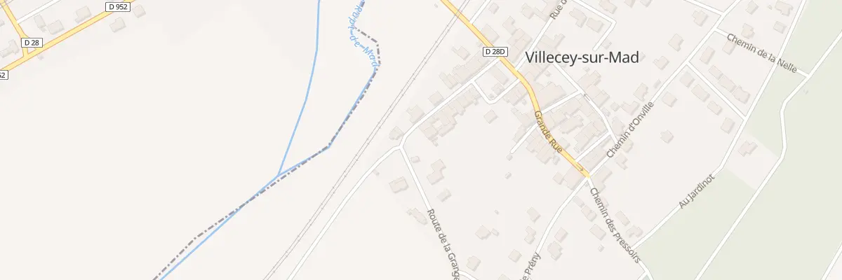 Plan du 14 Rue Chevrefeuille à Villecey-sur-Mad