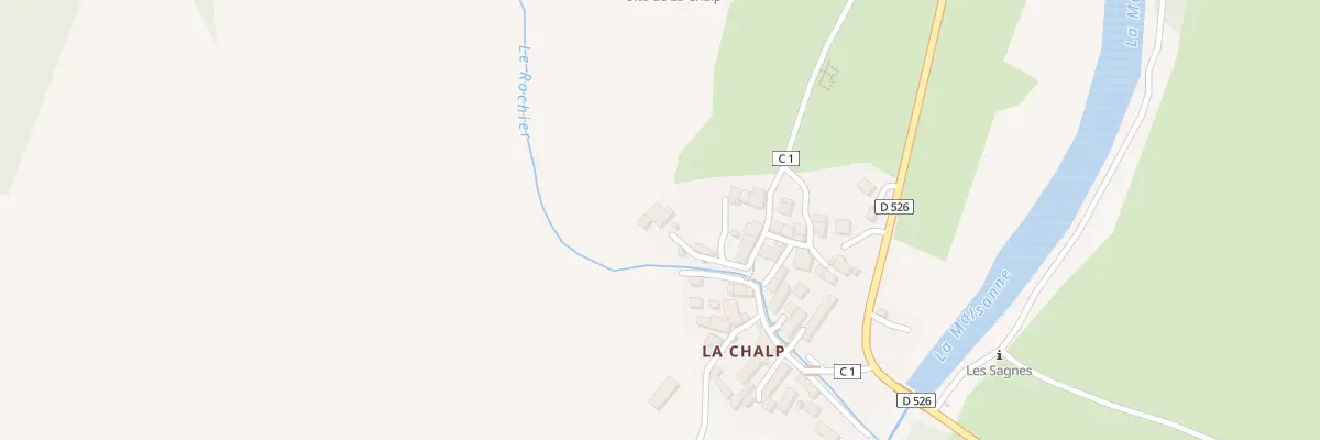 Plan du 66 Che du Grand Rocher à Chantepérier