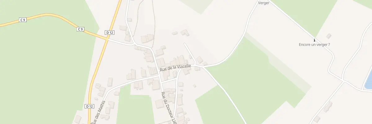 Plan du 15 Rue de la Viacelle à Favières