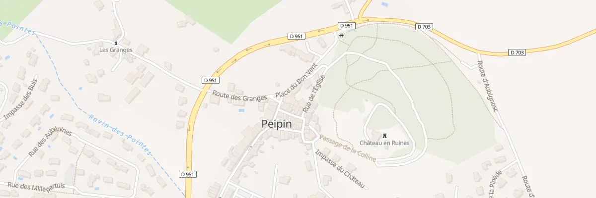 Plan du 6 Rue de l’Église à Peipin