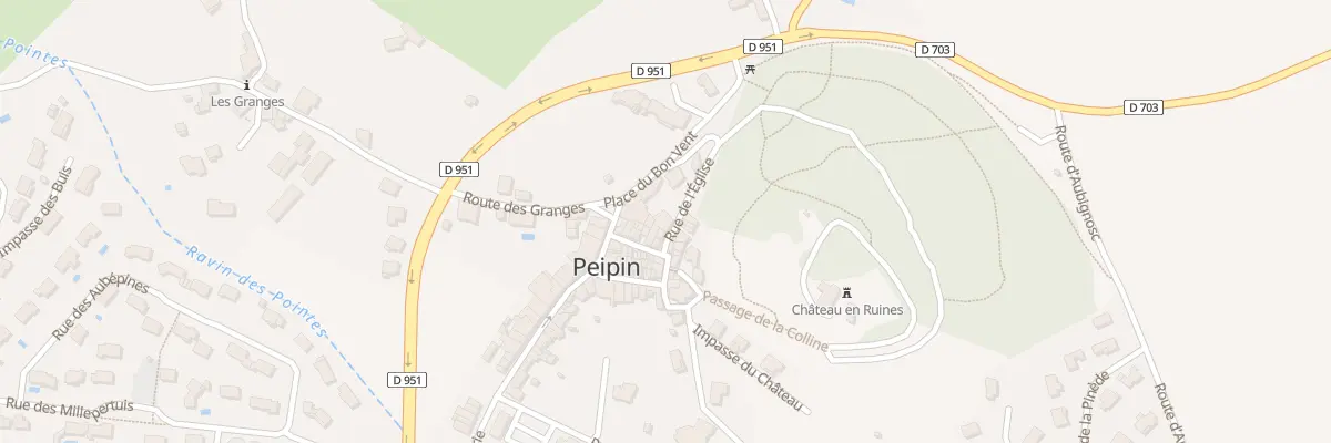 Plan du 8 Rue de l’Église à Peipin