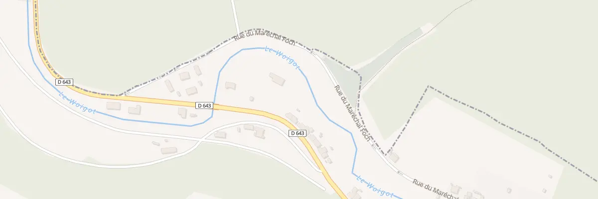 Plan du 29 Rue de Verdun à Moutiers