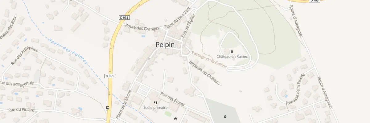 Plan du 5 Mte des Oliviers à Peipin