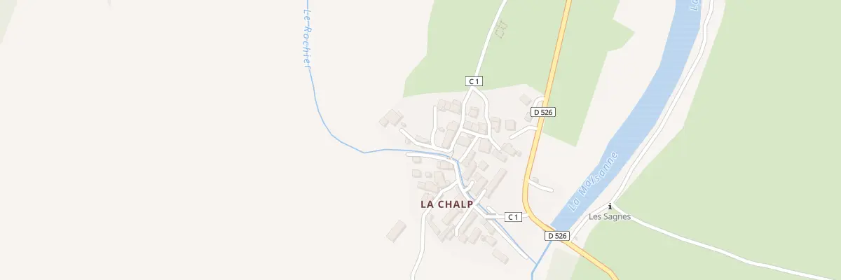 Plan du 5025 La Chalp à Chantepérier