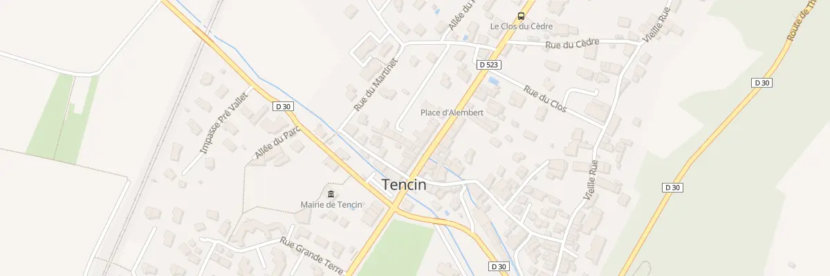 Plan du 5017 Buissiere et Tencin à Tencin