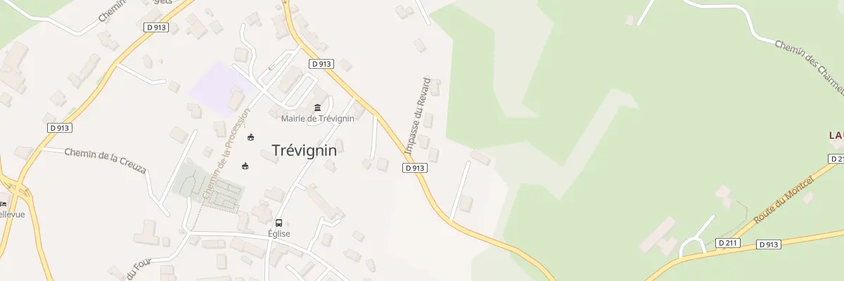 Plan du 2 Imp du Revard à Trévignin