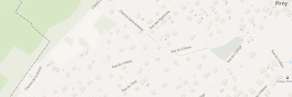 Plan du 2 Rue des Vignerons à Pirey