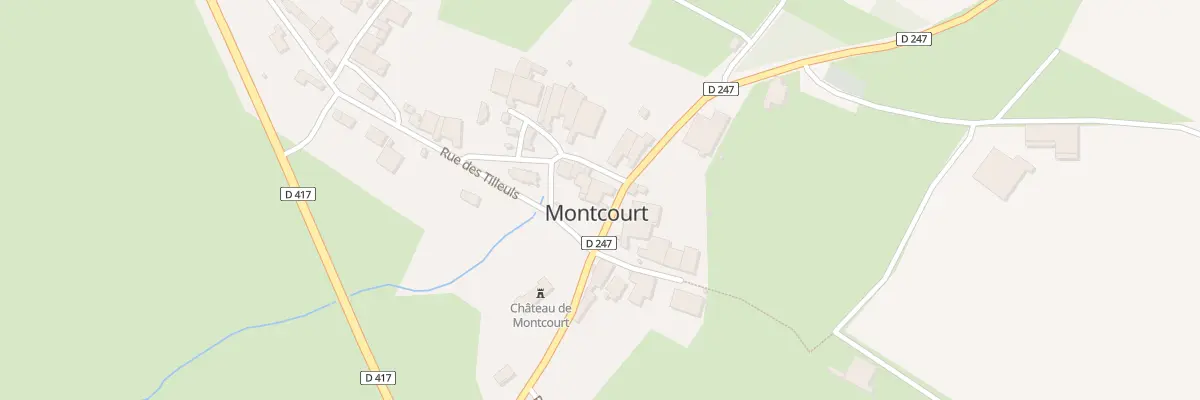 Plan du 5031 Le Village à Montcourt