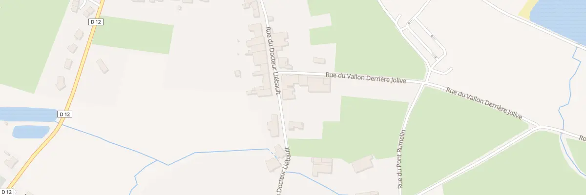 Plan du 18 Rue Docteur Liebault à Favières