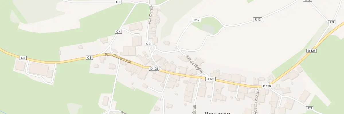 Plan du 7 Rue Charentoise à Beuvezin