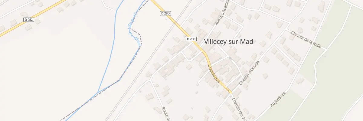Plan du 5 Rue Chevrefeuille à Villecey-sur-Mad