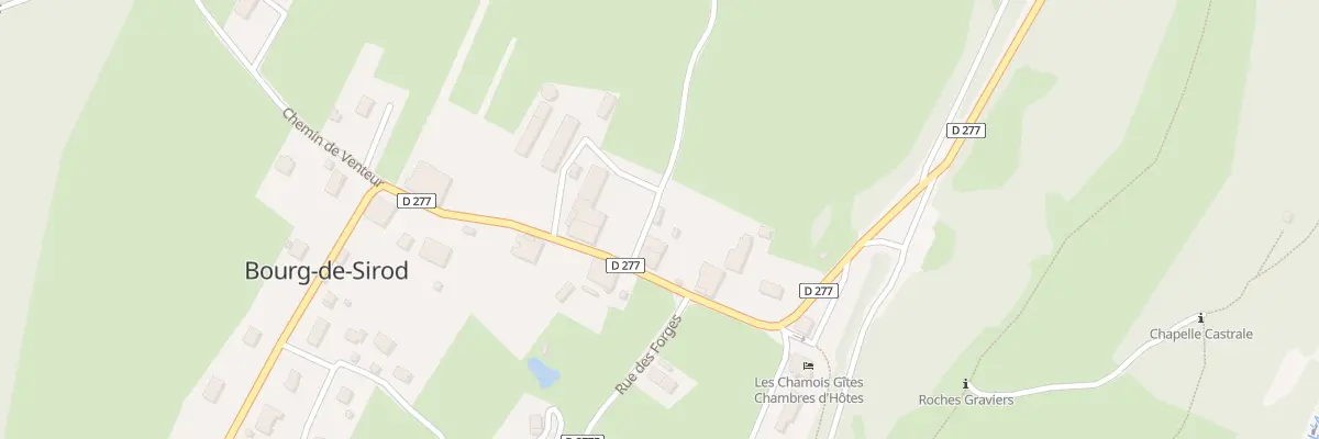 Plan du 120 Rue Principale à Bourg-de-Sirod