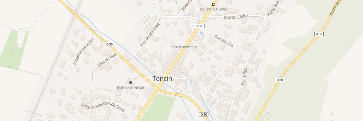 Plan du 825 Av du Gresivaudan à Tencin