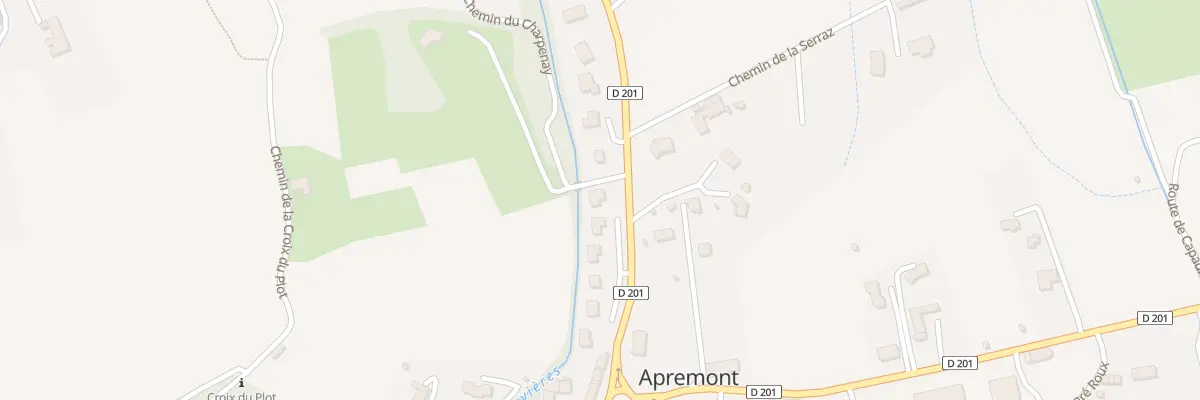 Plan du 5405 Le Gaz à Apremont