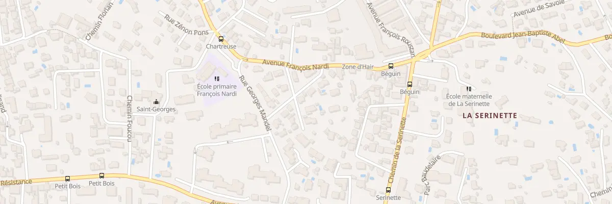 Plan du 5 Rue Jean Henri Fabre à Toulon
