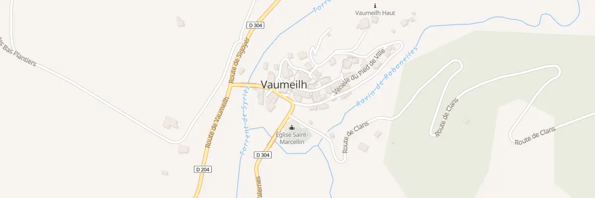 Plan du 5057 Le Village à Vaumeilh