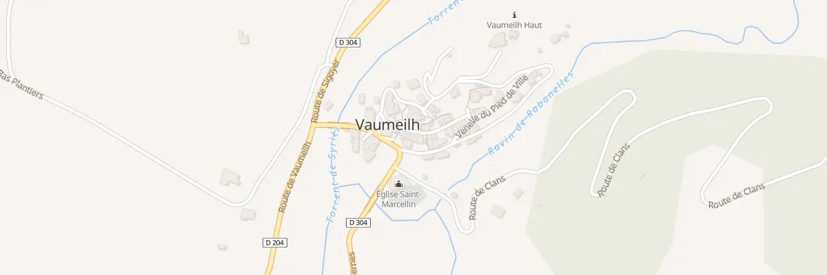 Plan du 52 Rue du Vieux Presbytère à Vaumeilh