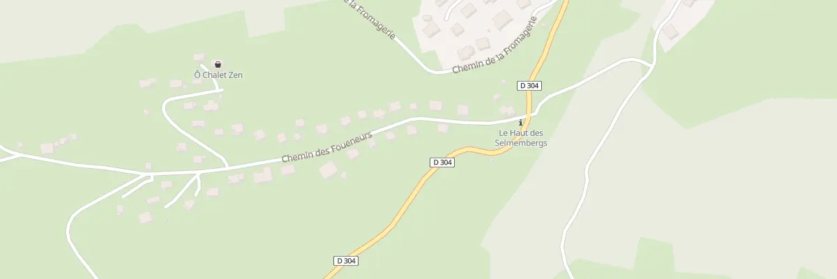 Plan du 125 Che des Fouéneurs à Lamoura