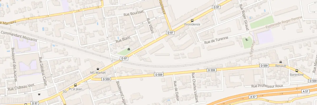 Plan du 1422 Av Colonel Picot à Toulon