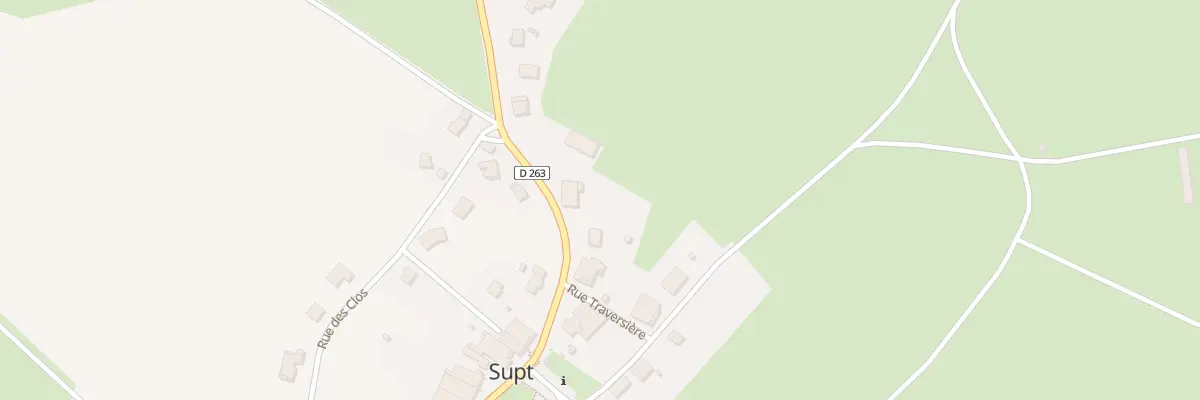 Plan du 5 Rte d’Andelot à Supt