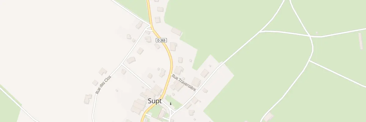 Plan du 3 Rte d’Andelot à Supt