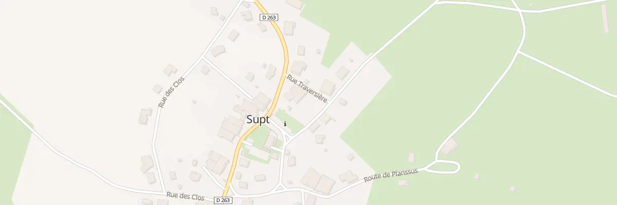 Plan du 3 Rue Traversière à Supt