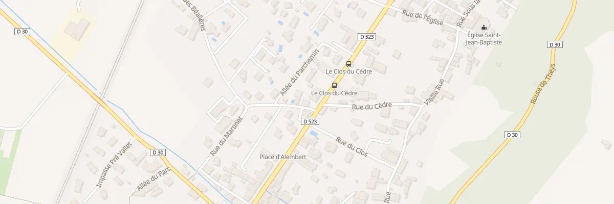 Plan du 18 Rue des Bealieres à Tencin