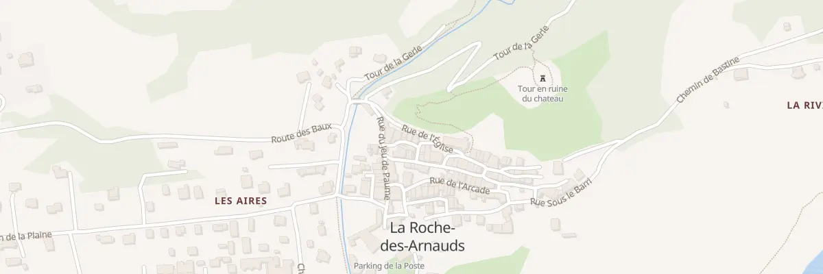Plan du 47 Rue de l’Eglise à La Roche-des-Arnauds