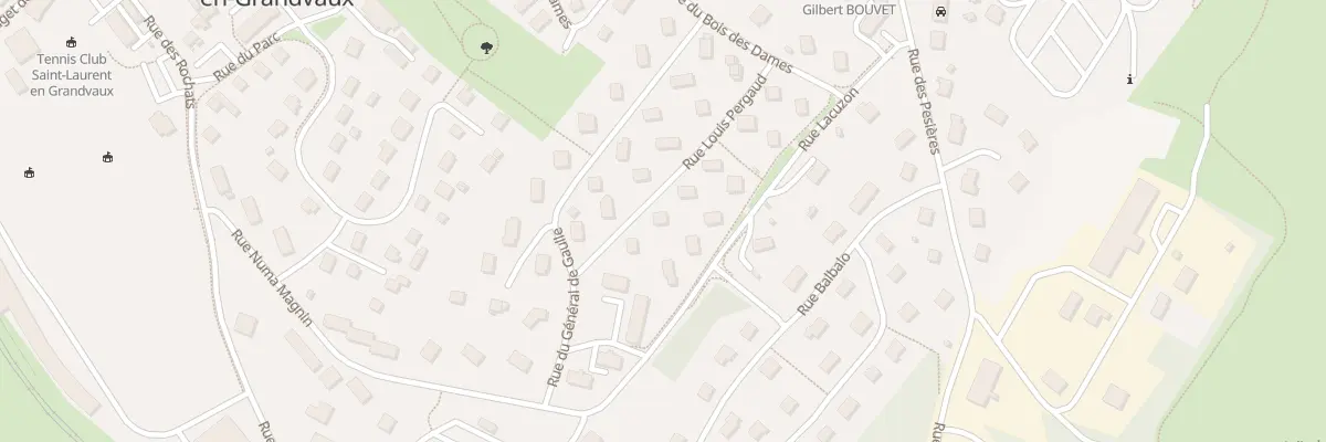 Plan du 9 Rue Louis Pergaud à Saint-Laurent-en-Grandvaux
