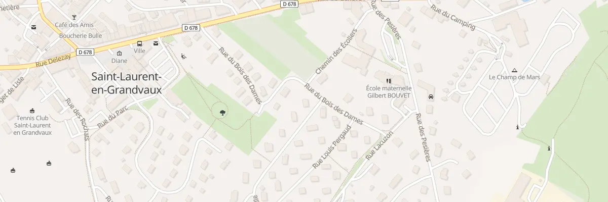 Plan du 18 Rue du Bois des Dames à Saint-Laurent-en-Grandvaux