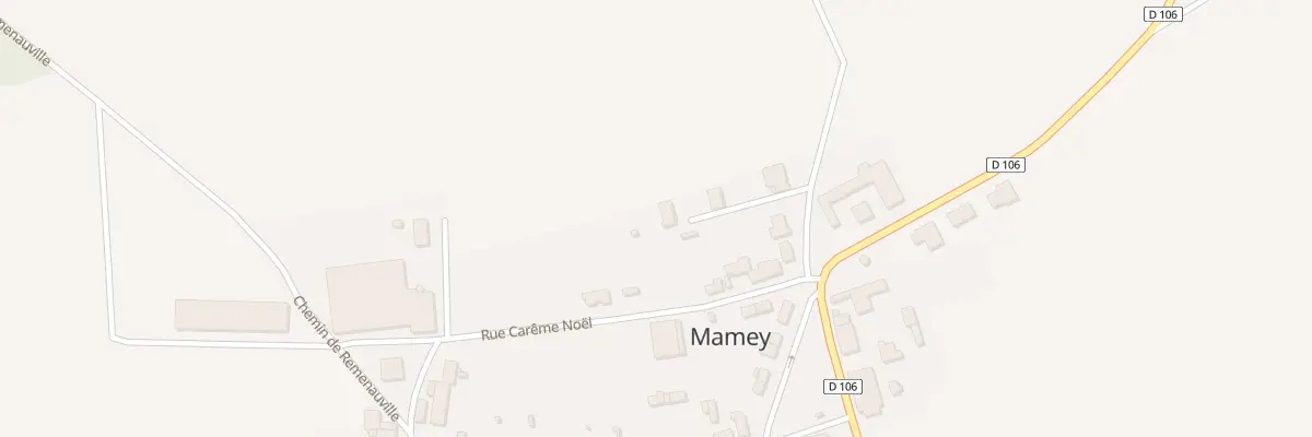 Plan du 92 Che de Fey à Mamey
