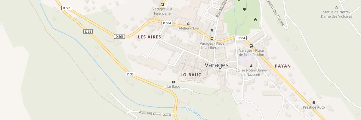Plan du 5163 Vc La Placette à Varages